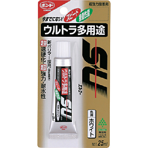 【TRUSCO】コニシ　ボンドウルトラ多用途ＳＵ　２５ｍｌ　白